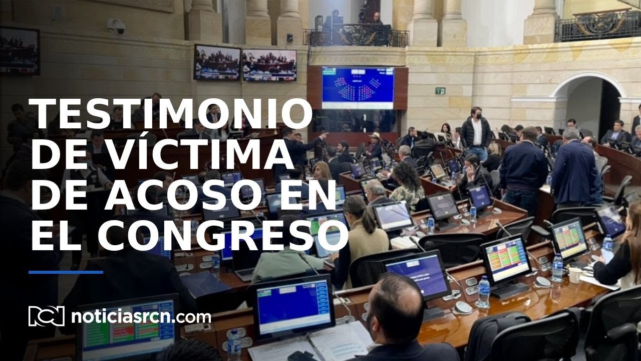 Testimonio de una mujer víctima de acoso en el Congreso