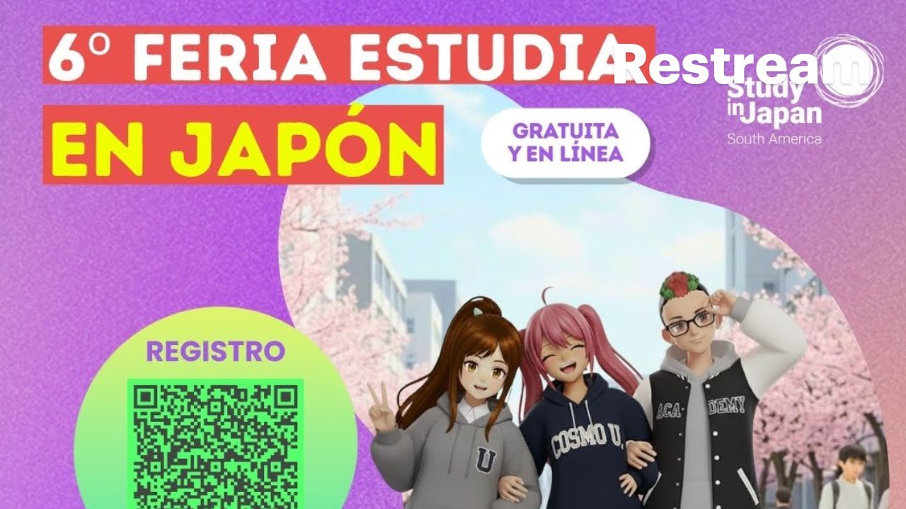 Study in Japan Connect! Pre-evento - Introducción Feria y Webinario con Estudiantes Latinoamericanos
