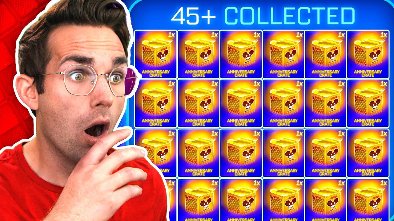 I Opened ONLY Anniversary Crates in Rocket League (NEW 45+ Anniversary Crate Opening)