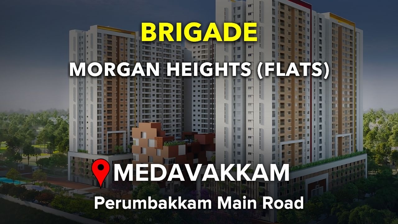 Medavakkam Apartments For Sale | Brigade Morgan Heights | Chennai #chennai #apartment #flats #flat