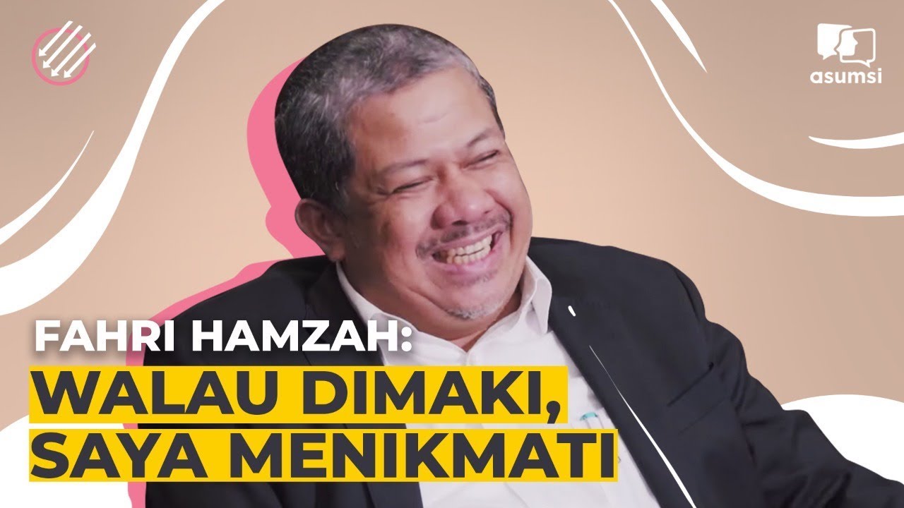 Pangeran, Mingguan: Fahri Hamzah, Walau Dimaki, Saya Nikmati