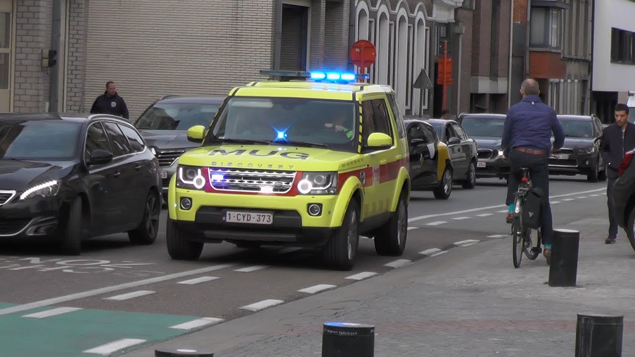 Ziekenwagens & MUG met spoed naar verschillende interventies in Aalst