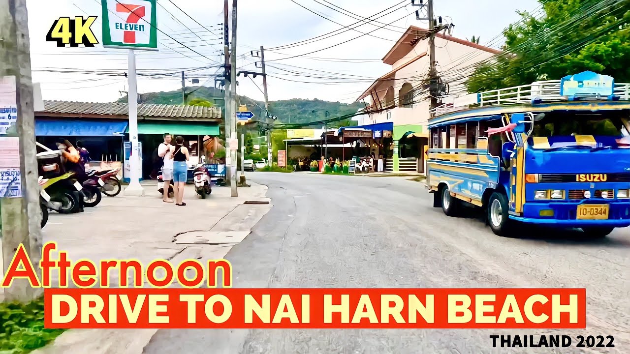 Driving in Phuket | Scenic Afternoon Ride To The Beach | Thailand 2022
