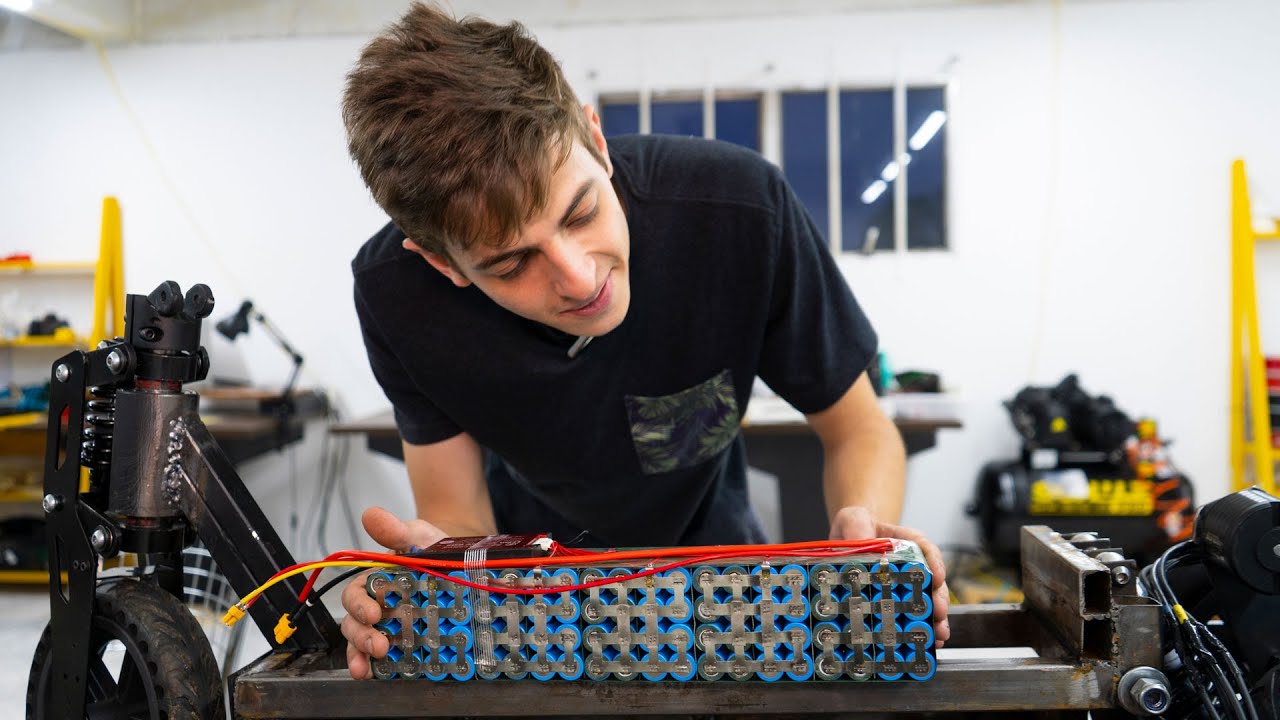 Montei um PACK DE BATERIAS (20.000 mAh)