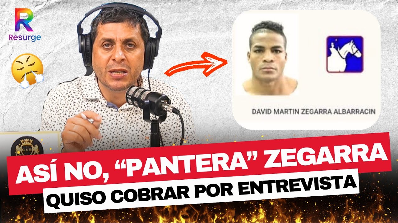 La PANTERA ZEGARRA postula a diputado y ¿NOS PIDE PLATA? 🤯💥