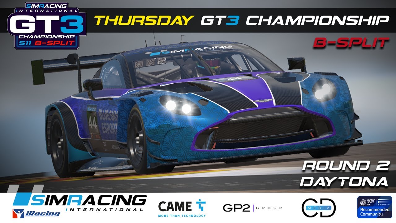 SPLIT-B | GT3 Round 2 | Daytona | SimRacing International Season 11 Championship
