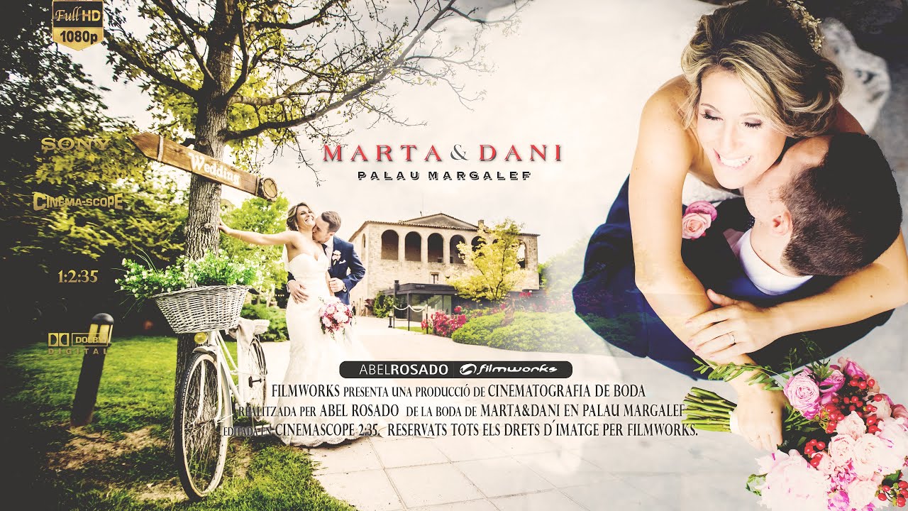 Marta&Dani, Video de Boda en Lleida, Palau de Margalef