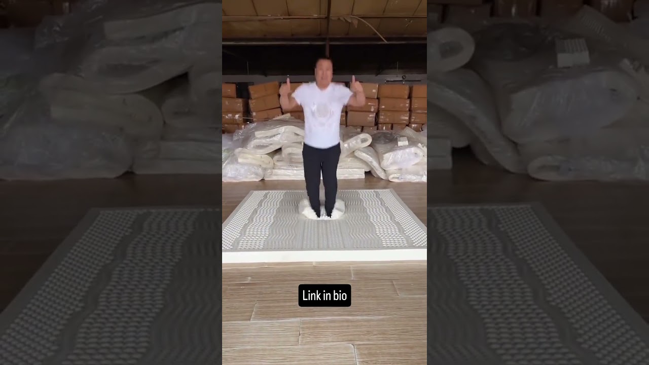 Product Link in Bio ( # 2300 ) ✅ 4-Layer Japanese Style Natural Latex Mattress