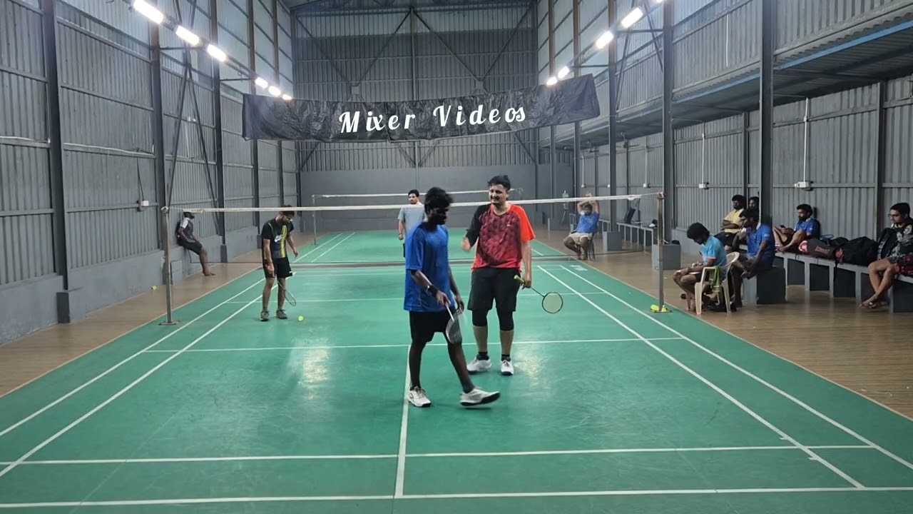 Mixer Videos!🎬S12#badminton #beginner #final #baava6.0 ‪‪Edge of the Seat Final! 🏆 What a Match!