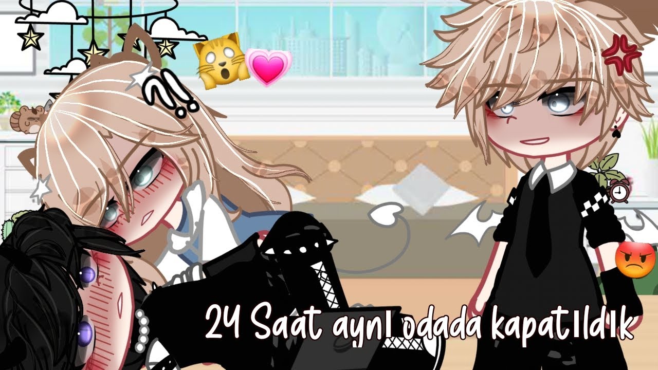 ▪︎24 Saat Drew İle Aynı Odada Kaldık?!▪︎ // Gacha Challenge🤠 // ft.Ekip✨ //by:@mellyywinter_