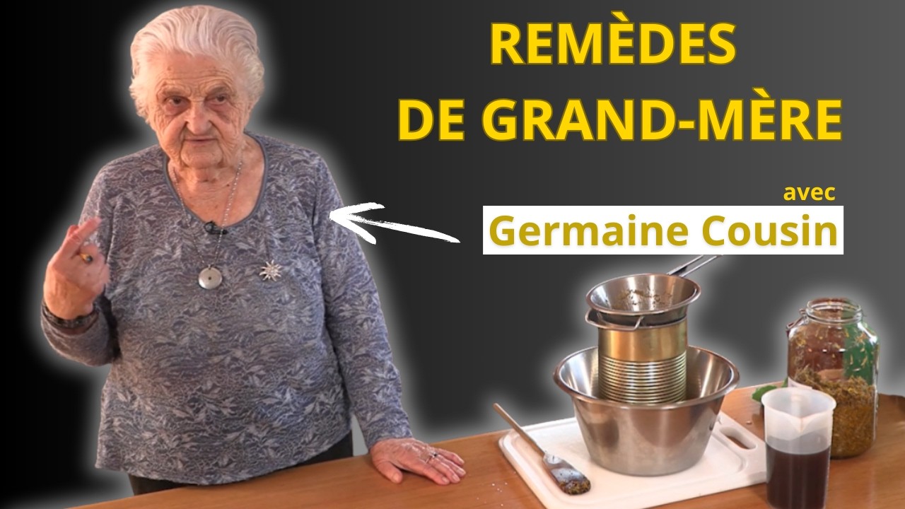 100 ans et toujours en forme : les remèdes de grand-mère de Germaine Cousin