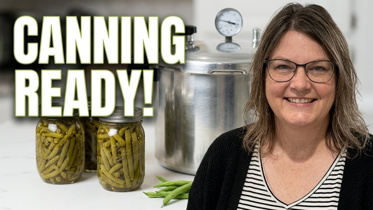 Preserving Garden Green Beans | Complete Canning Process