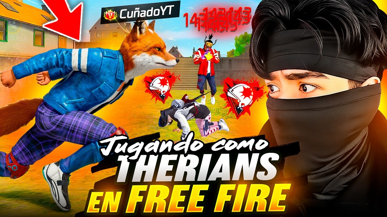 LLEGARON LOS THERIANS A FREE FIRE