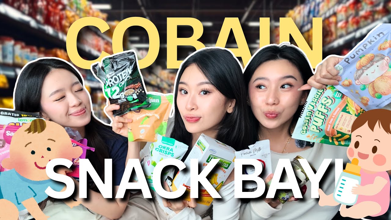 Cobain Semua Snacks Favorit Baby Angel!