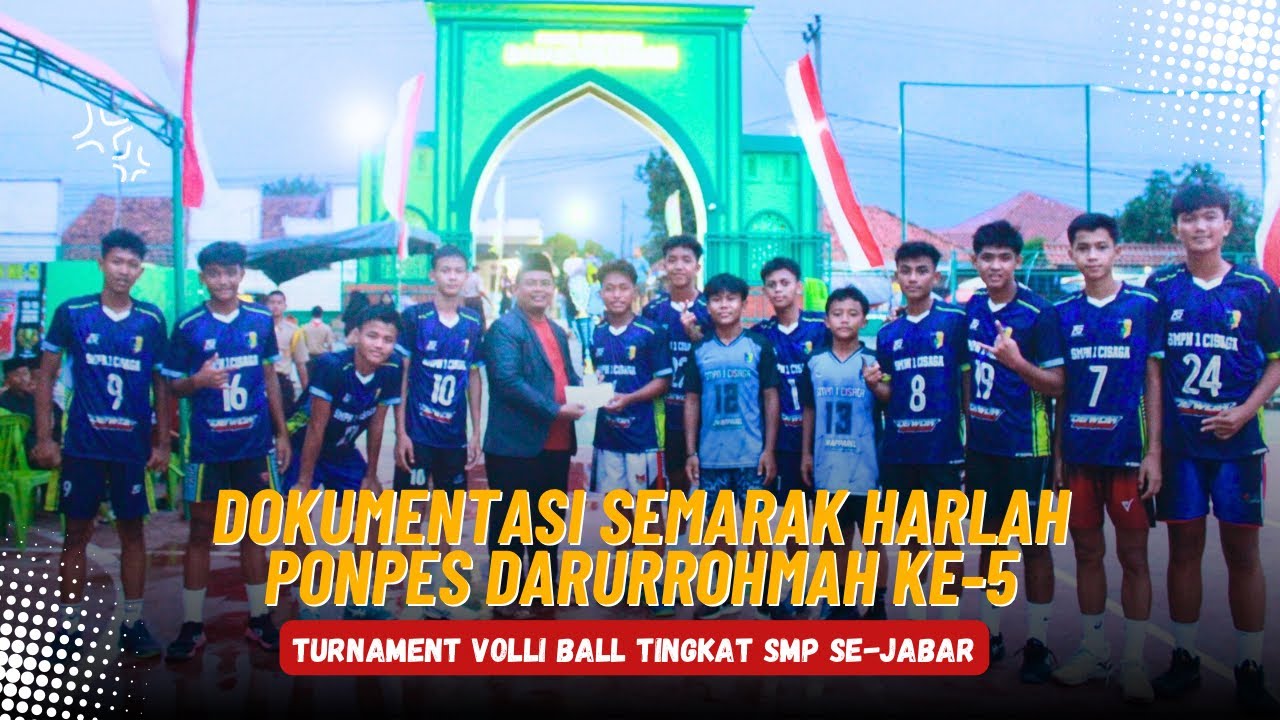 TURNAMENT VOLLI BALL DALAM RANGKA SEMARAK HARLAH PST DARURROHMAH
