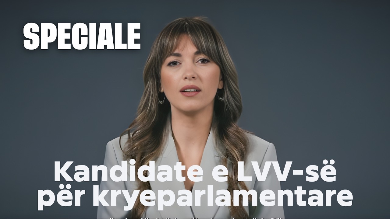 Albulena Haxhiu, kandidate e LVV-së për kryeparlamentare
