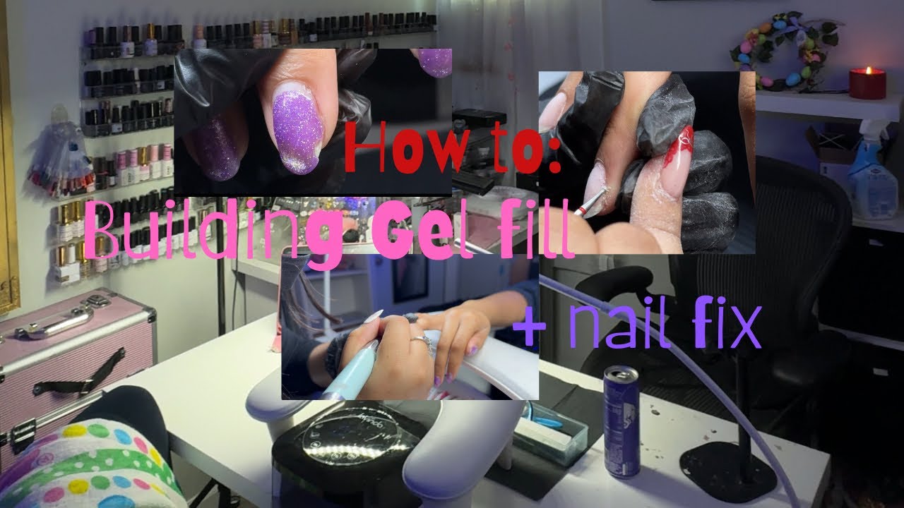 How to: fill structure gel + nail fix NAILTECH edition