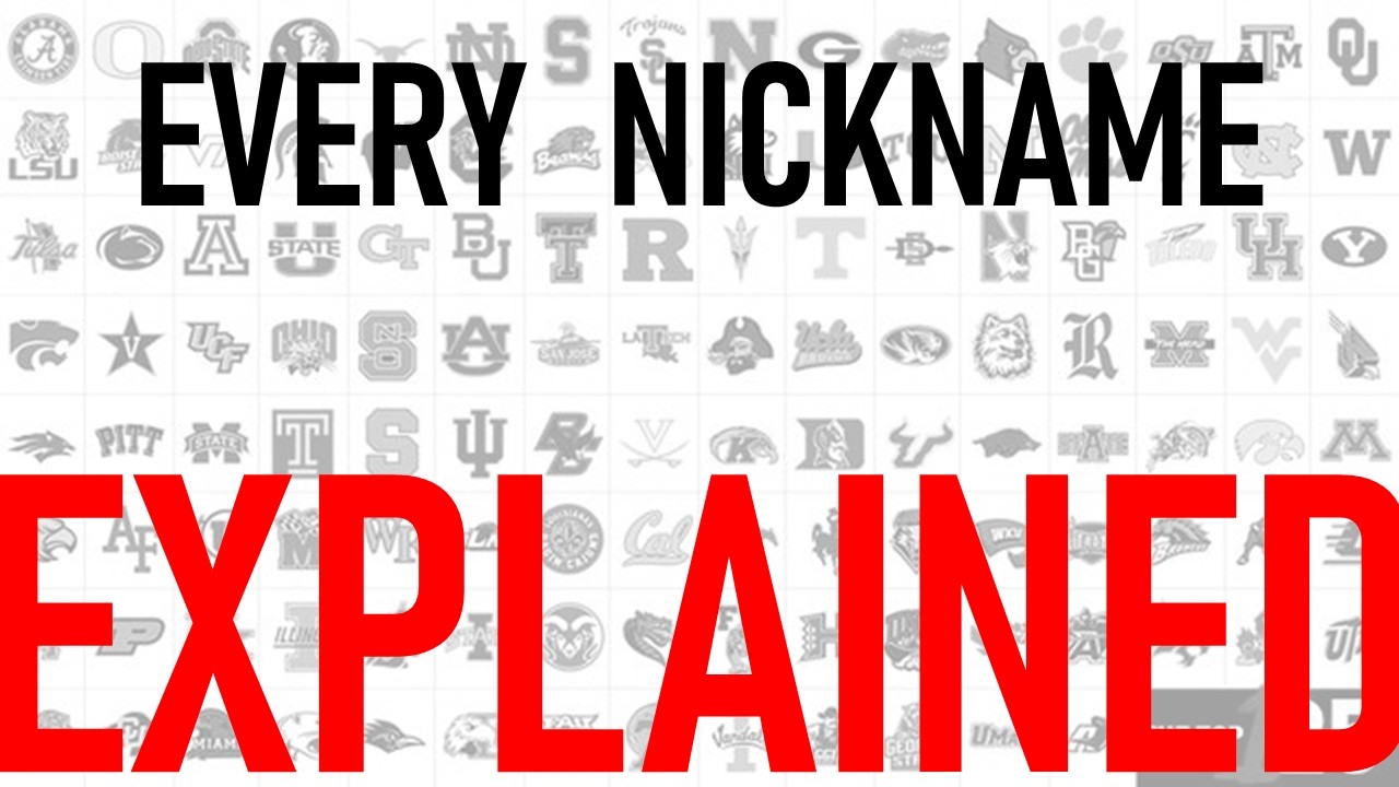 how every FBS team got its nickname