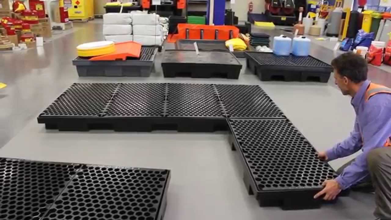 Low profile spill containment bunds | Global Spill & Safety