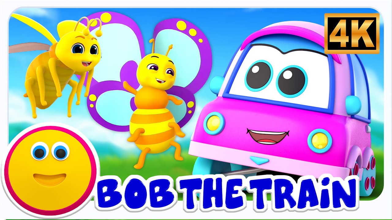 Bugs Bugs Song, बग बग गाना, Bob the Train Rhymes and Songs for Children in Hindi