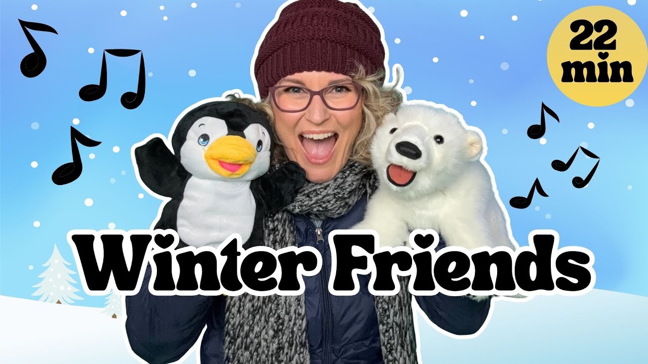 Winter Friends! ❄️ Full Episode | Penguin Slide, Let’s Go Sledding & More!