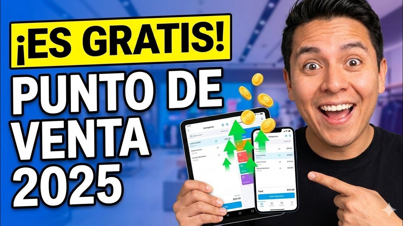 El Mejor Punto de Venta GRATIS 2025 📱💰 | Tablet y Celular