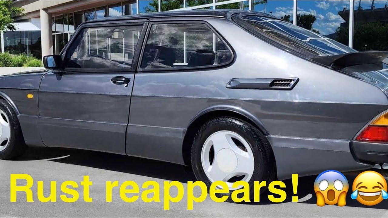 Saab 900 Turbo ‘Rust’ removal. AGAIN! 😱