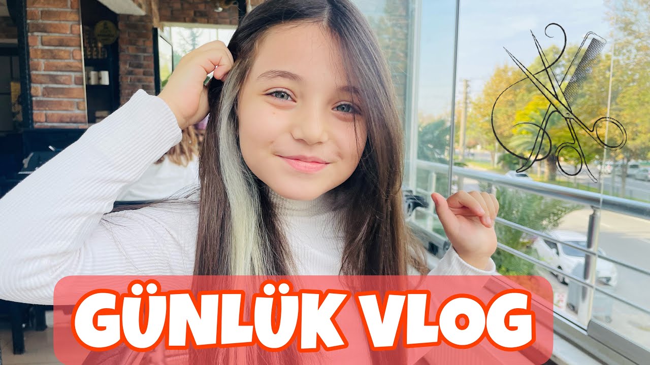 GÜNLÜK VLOG | DERİNİN SAÇINI KESTİRDİK | SAÇINI BOYATTIK !!