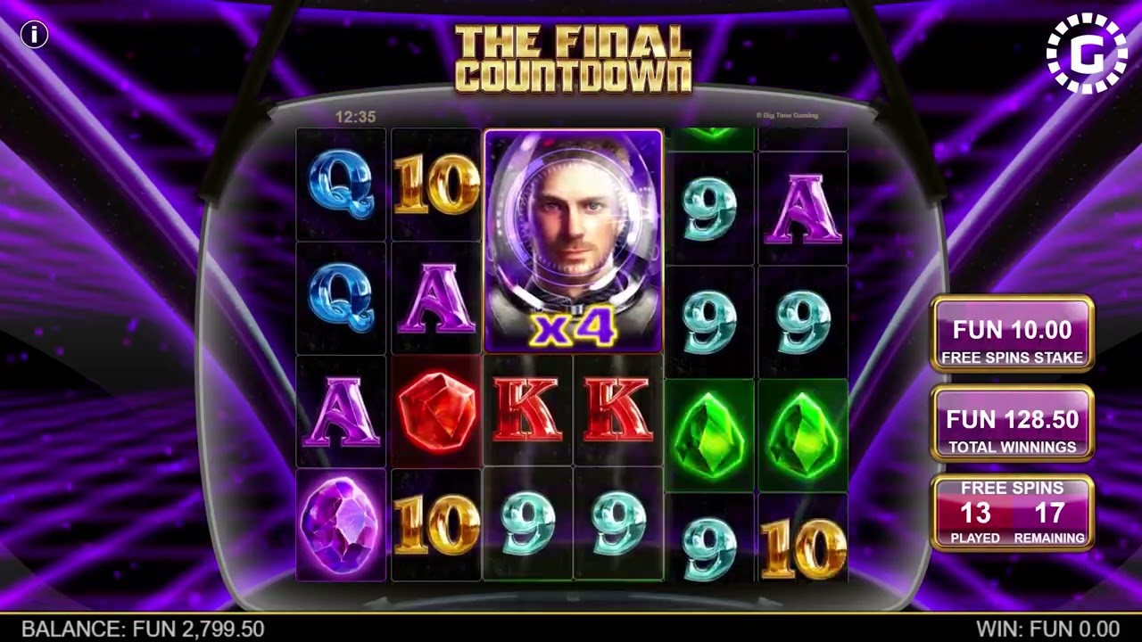 The Final Countdown by Big Time Gaming Slot Features | GamblerID