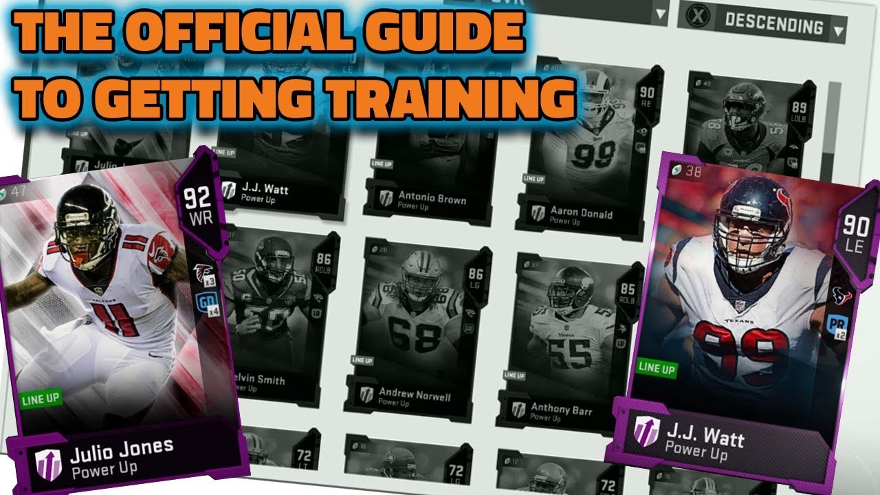 POWERING UP PLAYERS IN MADDEN 19 *THE OFFICIAL GUIDE TO TRAINING*