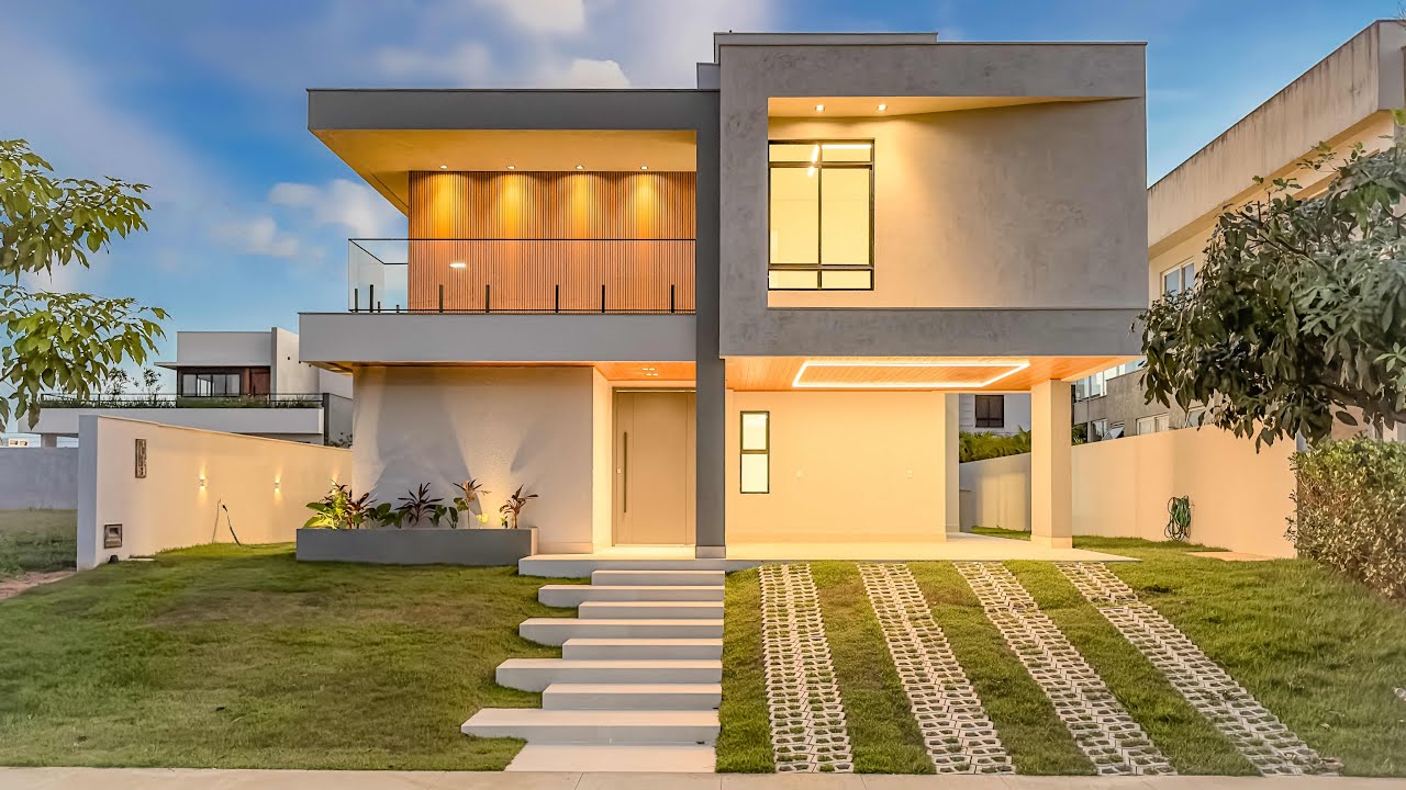 CASA SIMPLESMENTE LINDA EM ALPHAVILLE NATAL COM 310m2, 3 SUÍTES E MUITO MAIS! VEM CONHECER COMIGO!