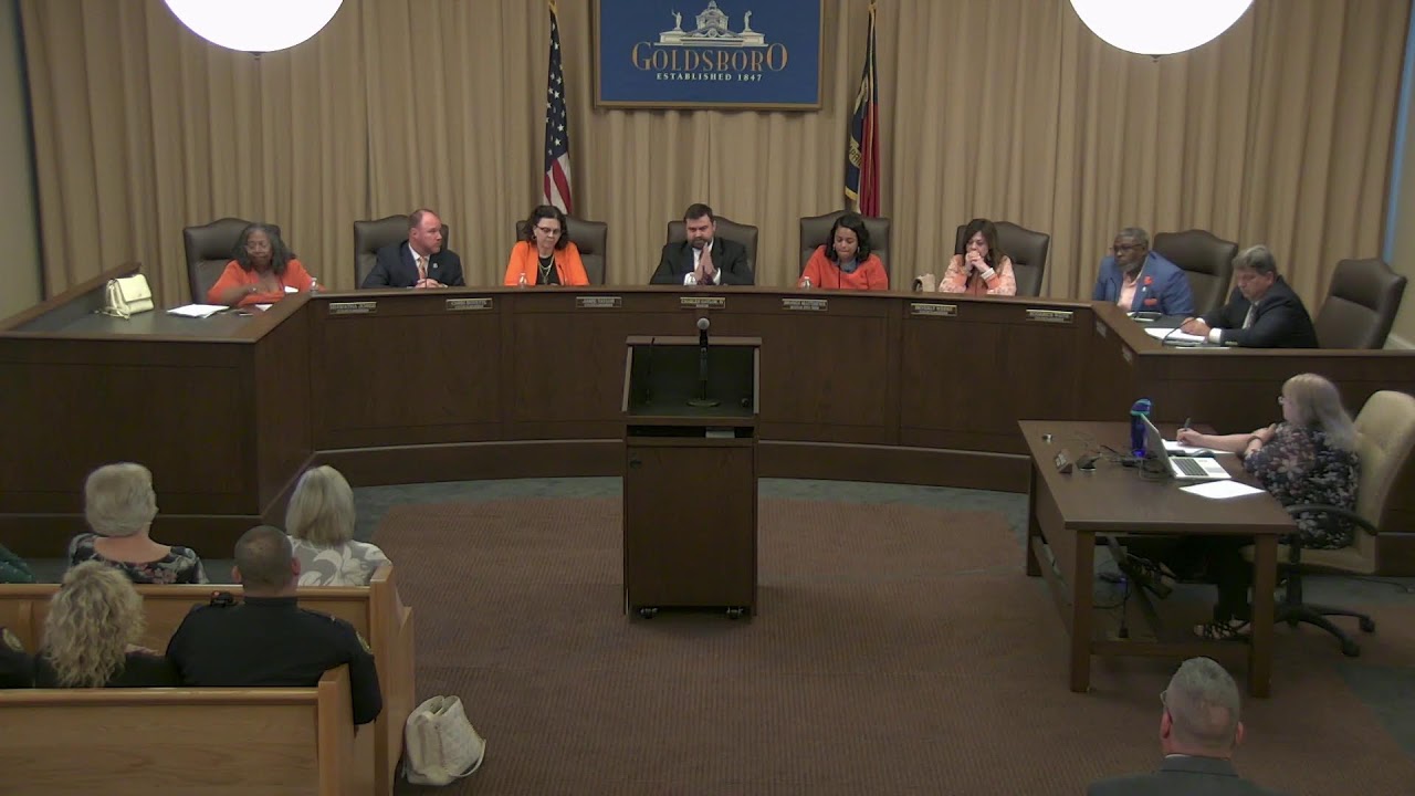 Goldsboro City Council Special Meeting