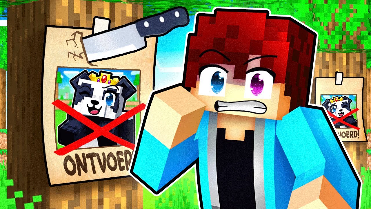 Alex ONTVOERT de KONING Van Panda Eiland! (Minecraft)
