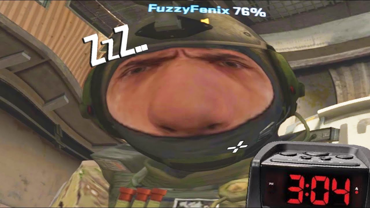 when you play CSGO at 3:04 AM.