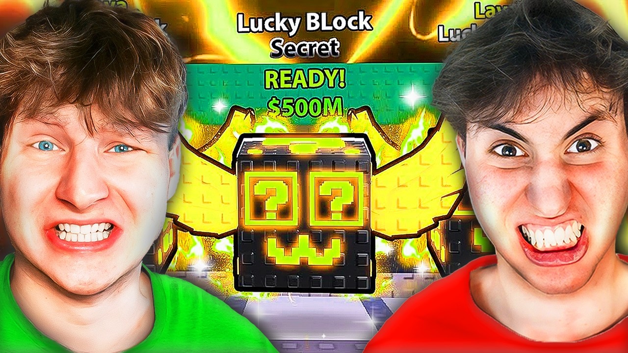 Őr&uuml;lt Lucky Block Verseny HACKELT Steal A Brainrotban!😳 (Hunter vs Venc30)