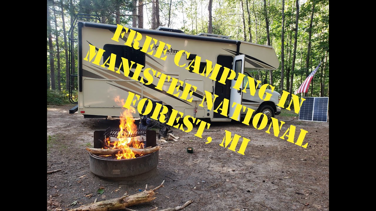 #Freecamping - Manistee National Forest (Green Road and Sulak)