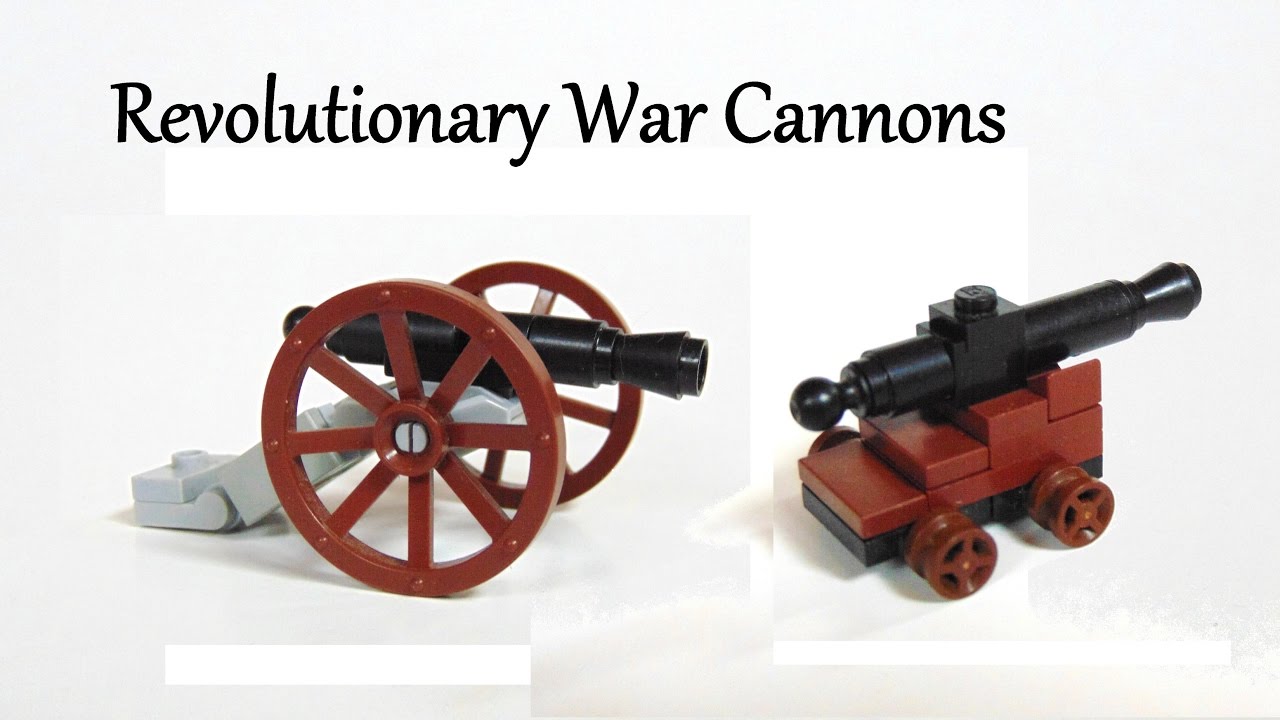 How to build Revolutionary War Cannons