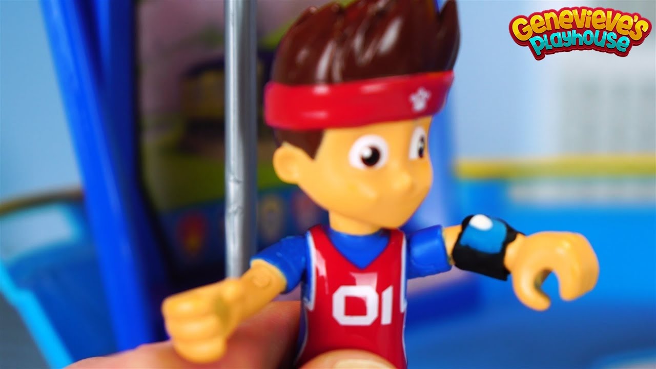 Paw Patrol Rescue Peppa Pig from the Dragon!