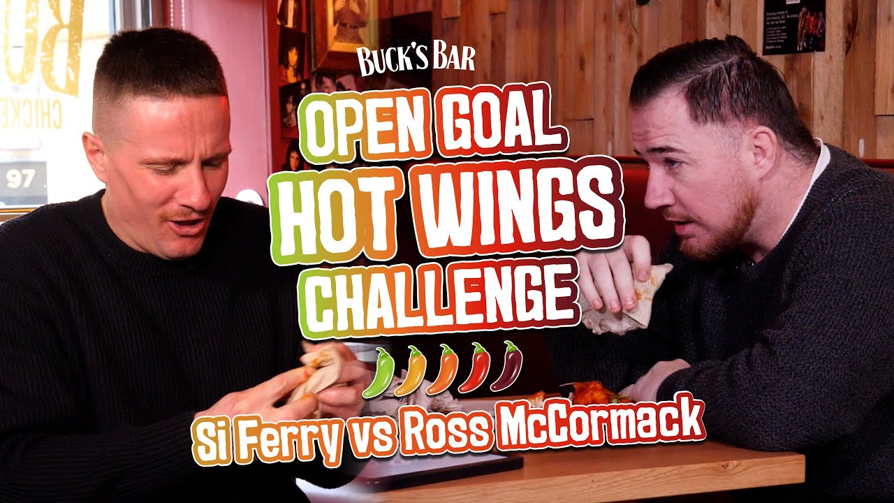 🔥🥵 SI FERRY vs ROSS McCORMACK | Buck's Bar Hot Wings Challenge!