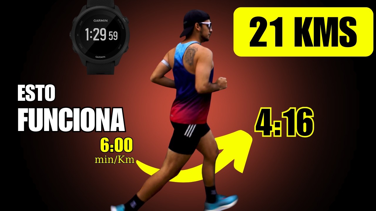 Entrenamiento para CORRER Media Maratón (MEJORA RÁPIDO)