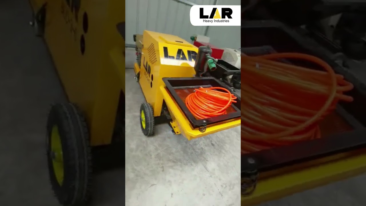 Lanzadora de concreto LAR BLC 3-6 - Video 3