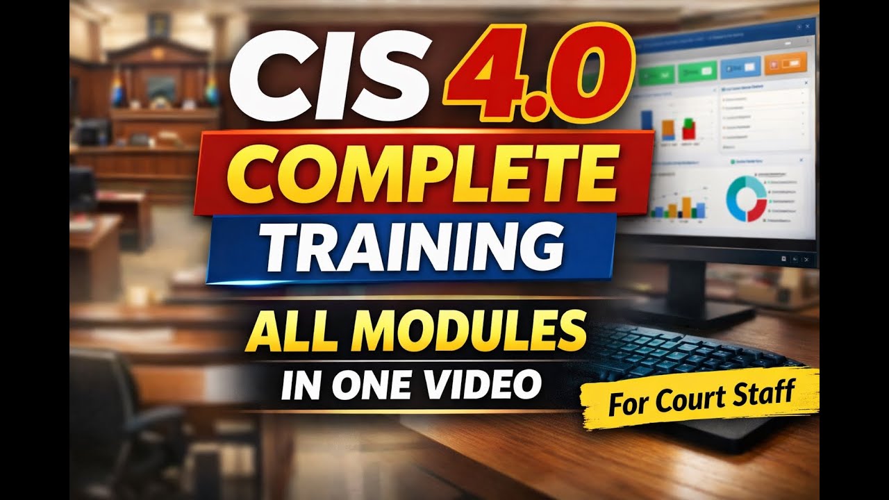 CIS 4.0 Complete Training | Introduction to Dynamic Reports | Full Court Software Guide.