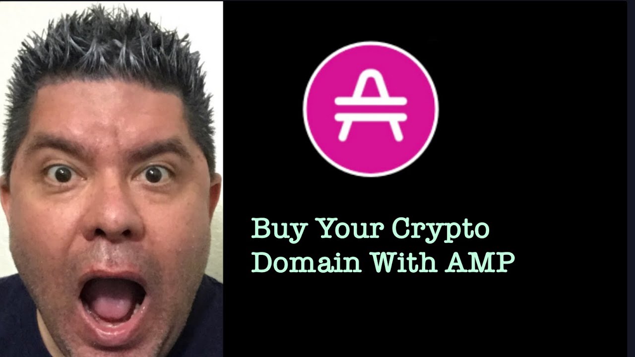 AMP Token. Buy Your Crypto Domain Name.