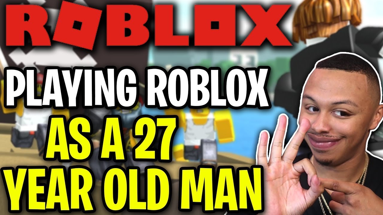 Playing Roblox As A 27 Year Old Man | ZAY RASHOD GAMING