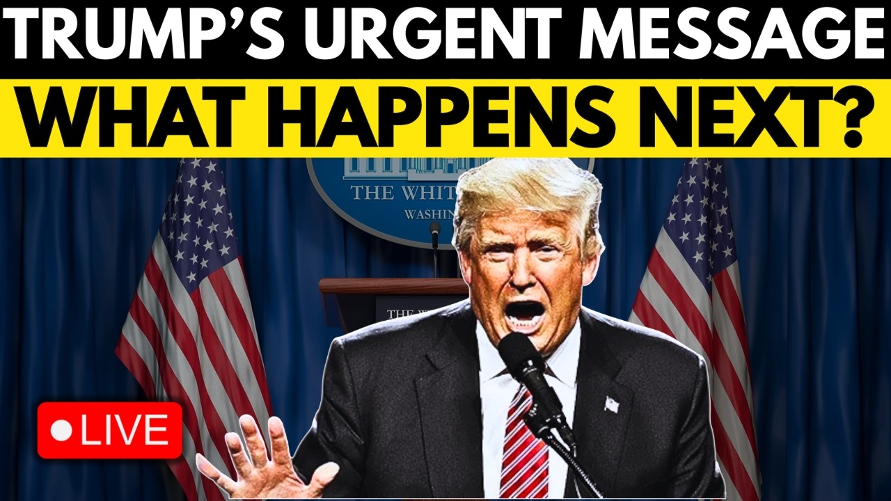BREAKING News Live: Trump’s Urgent Announcement Amid Iran Crisis — Nation on Edge | Trump LIVE