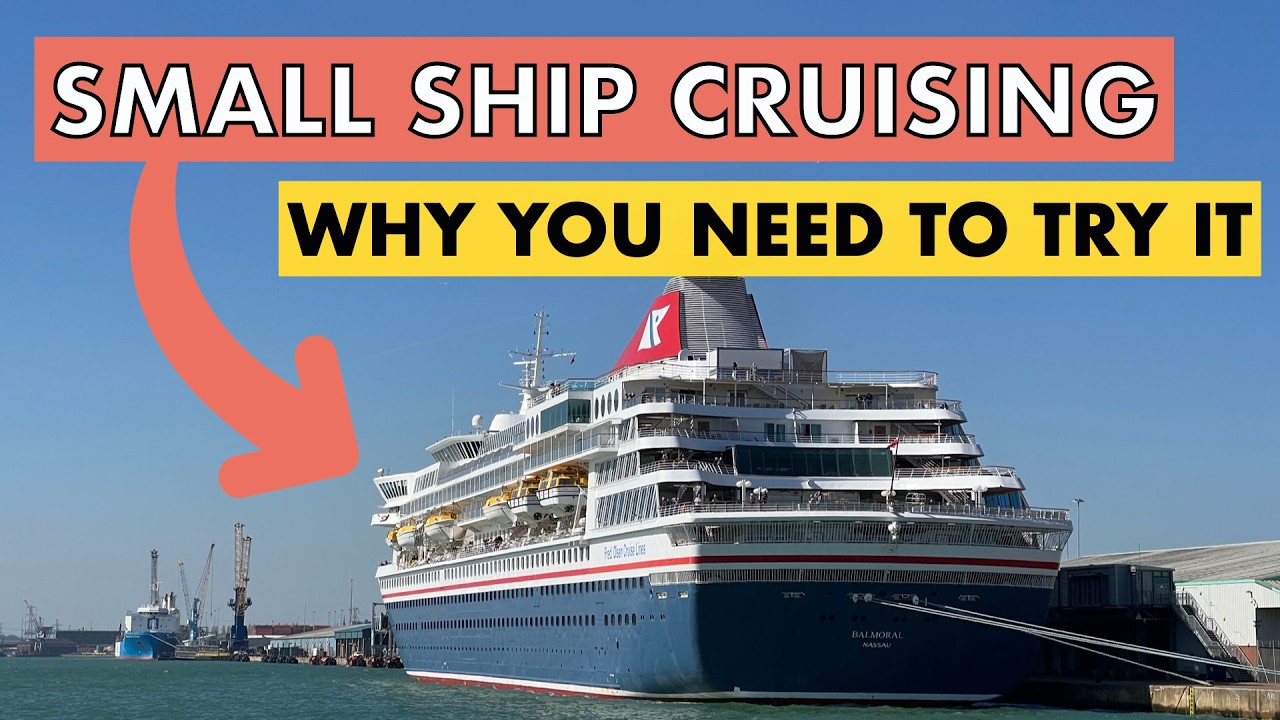 Here's Why You MUST Try a Cruise on a SMALLER Cruise Ship - I was Surprised!