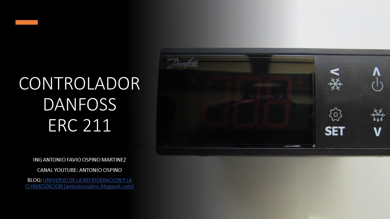 CONTROLADOR ELECTRONICO DANFOSS ERC 211