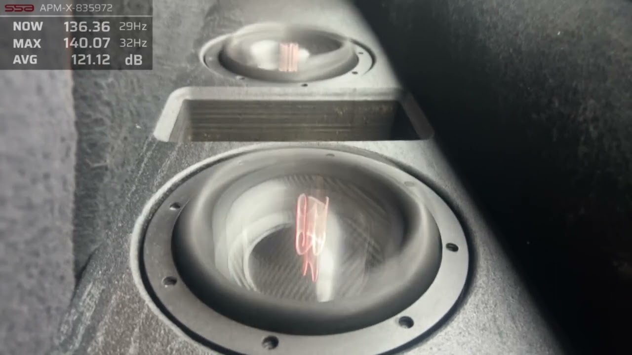 B2 Audio Rampage 8” v2…140 @ 32hz in a 2.5net Tuned 33hz…$925 A Pair shipped Cont US!!