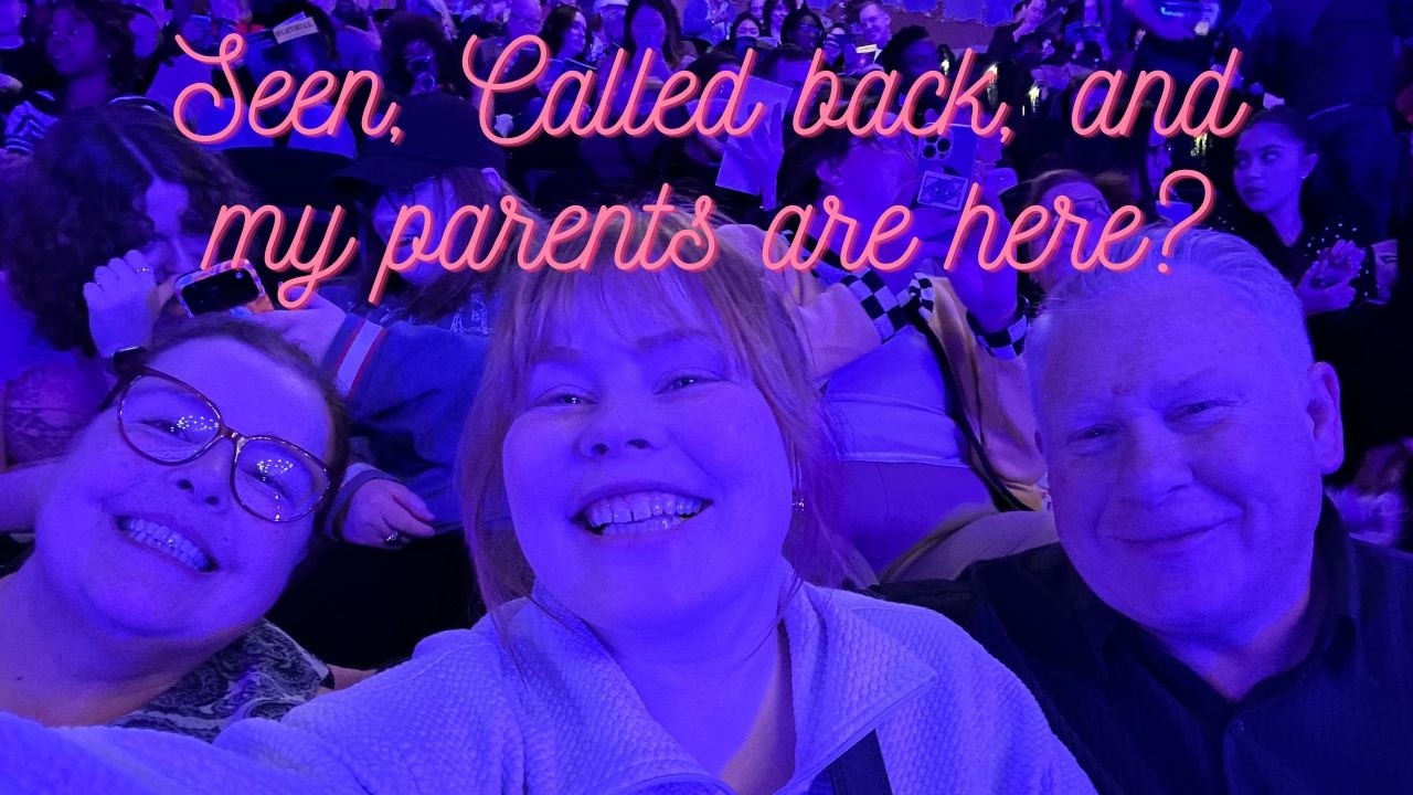 Audition Vlogs: Seen, Called Back, & My parents are here????
