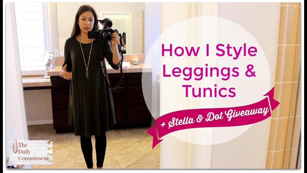 How I Style Leggings & Tunics | Jennifer L. Scott